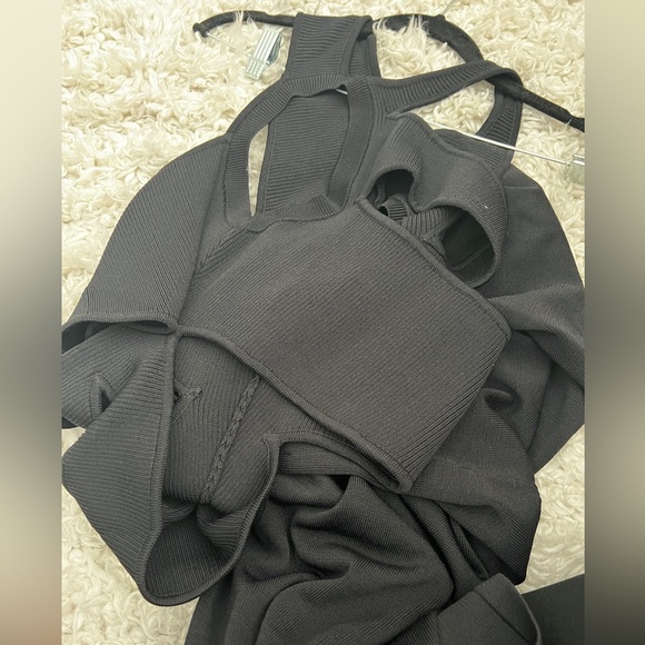 CHRISTOPHER ESBER
Black Slashed Maxi Dress - Picture 3 of 4